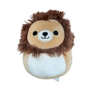 SQUISHMALLOW Francis the Lion Soft Mini Animal Plush by‎ Kellytoy 5"